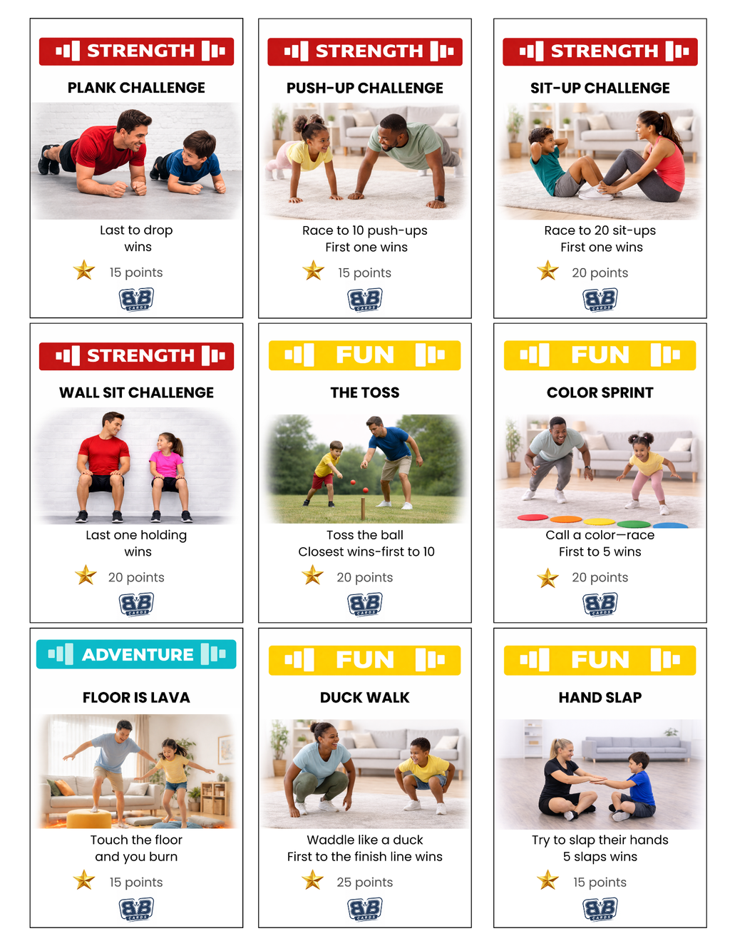 Bond Builders Cards – Starter Pack