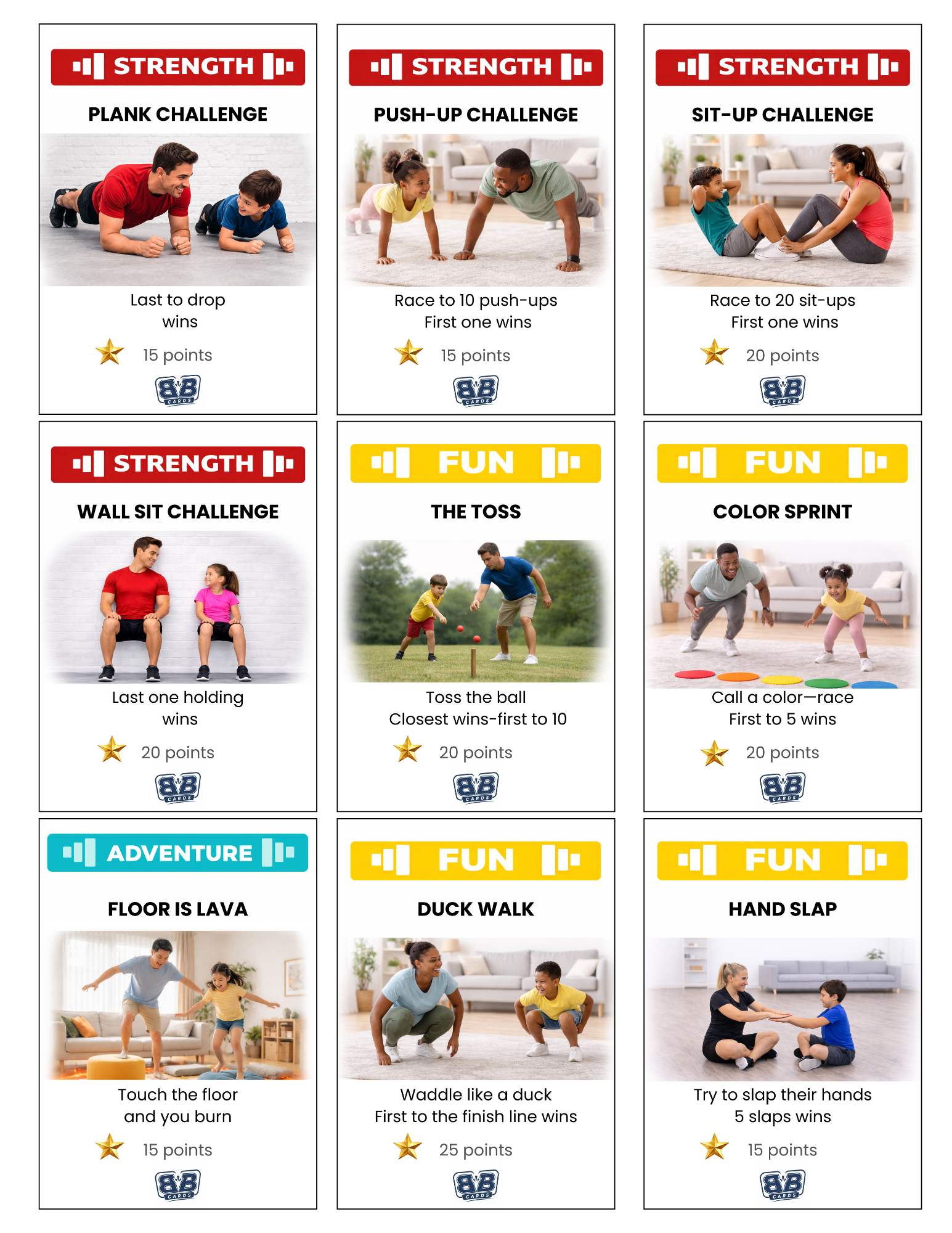 Bond Builders Cards – Starter Pack